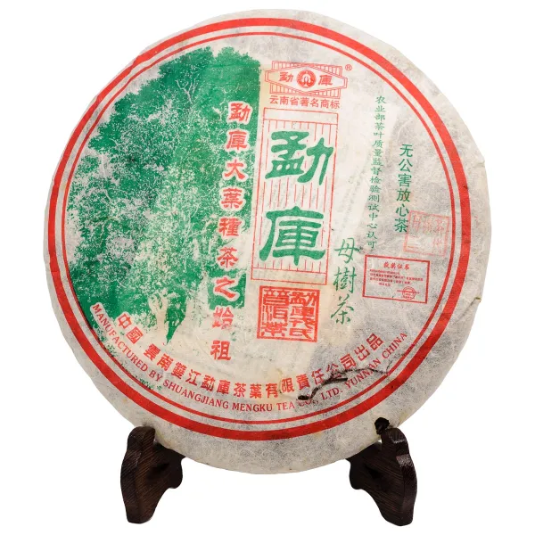 Produkt Meng Ku 2006 sheng Gushu Da Bing Cha 500g Obrázek