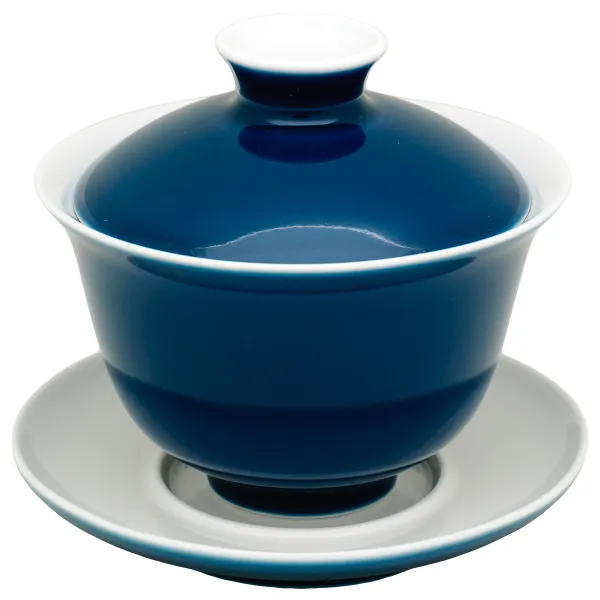 Produkt Gaiwan tradiční glazura tmavě modrá Obrázek